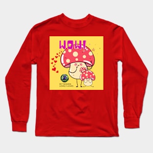 Kawaii Mushrooms Collection Long Sleeve T-Shirt